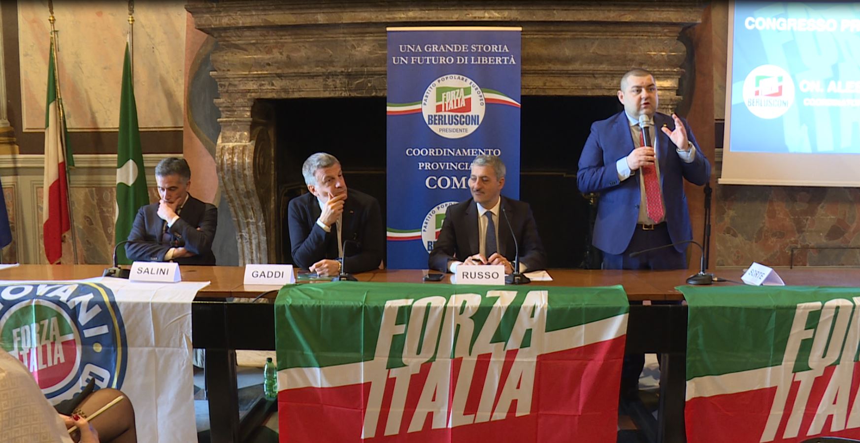 Como, Congresso di Forza Italia. Sergio Gaddi confermato coordinatore provinciale