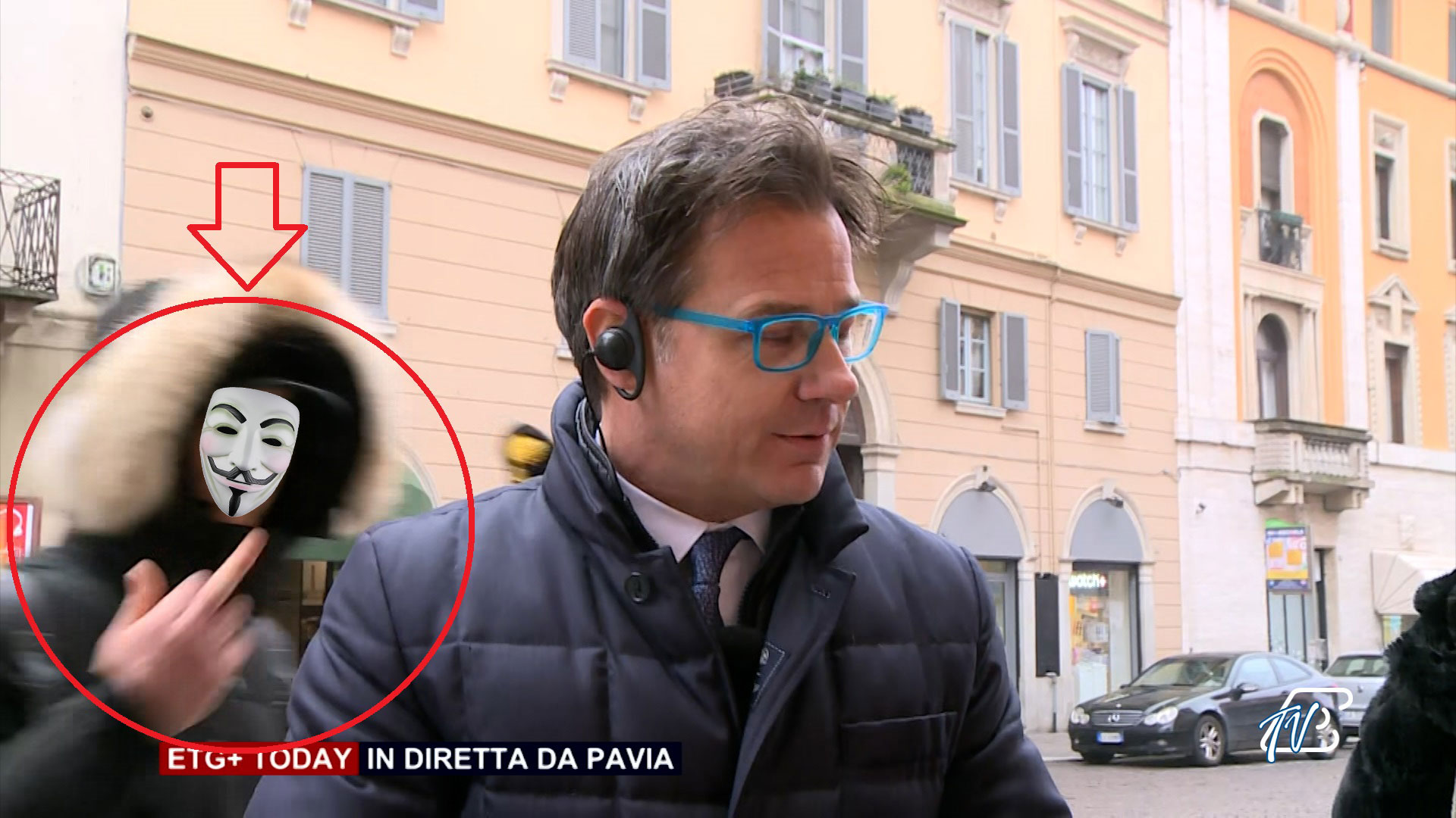 Il genio di oggi vive a Pavia: è l’eroe del dito medio