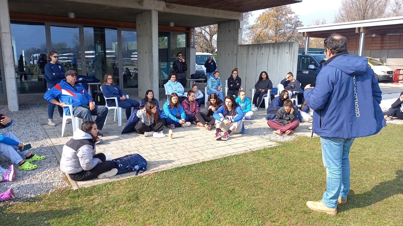 Centro remiero di Pusiano, allenamenti per le atlete Under 23