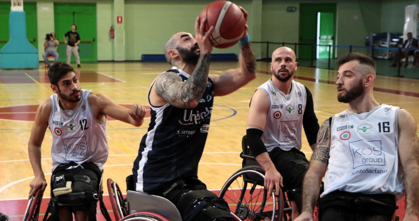 Finale scudetto di basket in carrozzina: la Briantea84 ha vinto gara1
