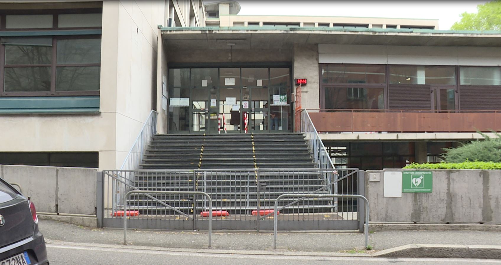 Scale della scuola Parini di Como