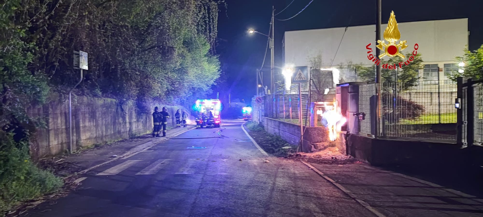 Denunciato il piromane di Fino Mornasco: è accusato di due incendi tra dicembre e aprile