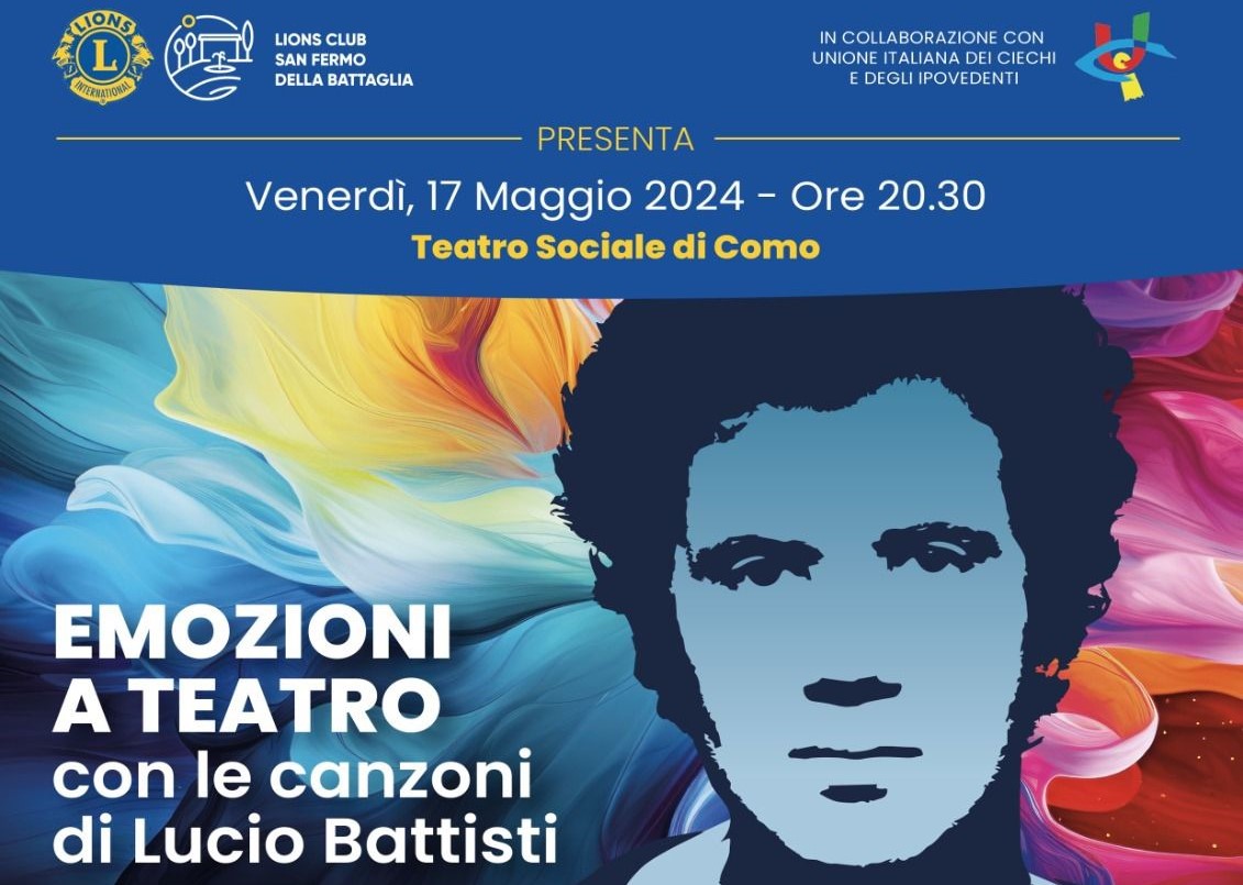 “Emozioni a teatro”, serata benefica con le canzoni di Battisti