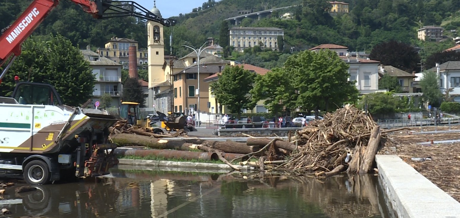Livello del lago in diminuzione, venerdì nuovi temporali e acquazzoni