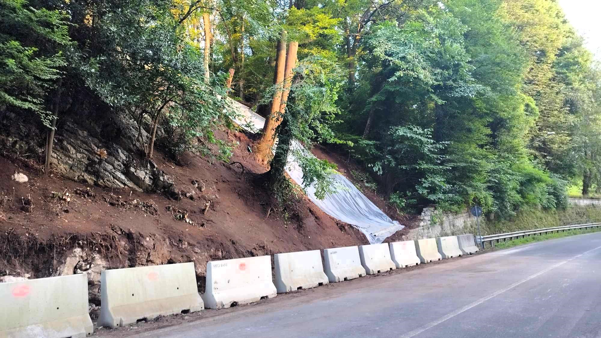 Strada Valassina riaperta dal tardo pomeriggio