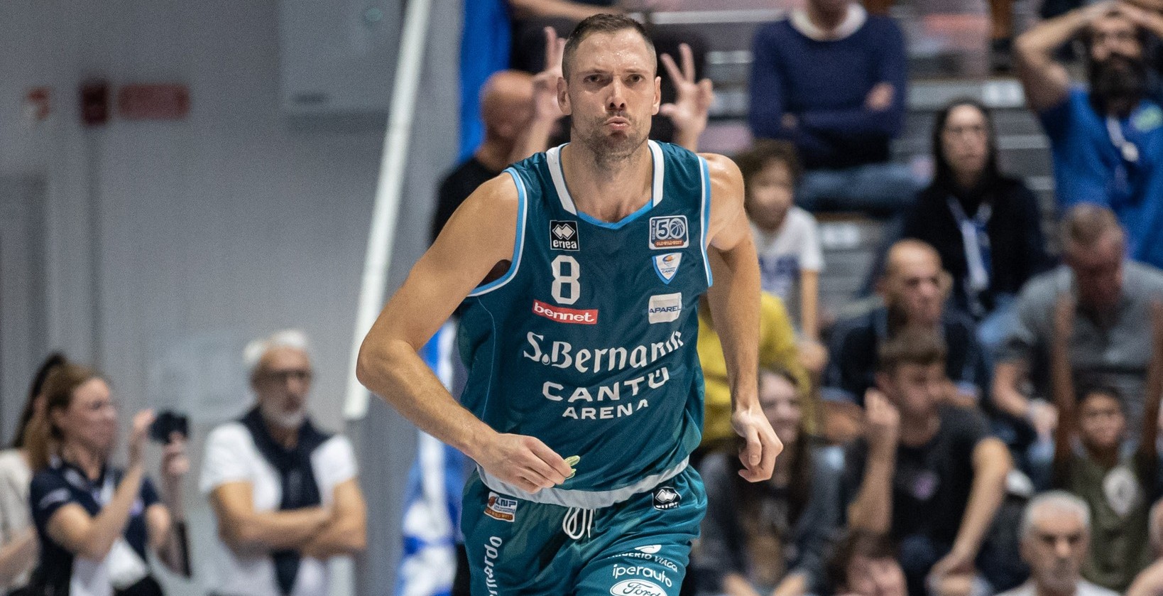 Pallacanestro Cantù a Livorno senza il capitano Baldi Rossi