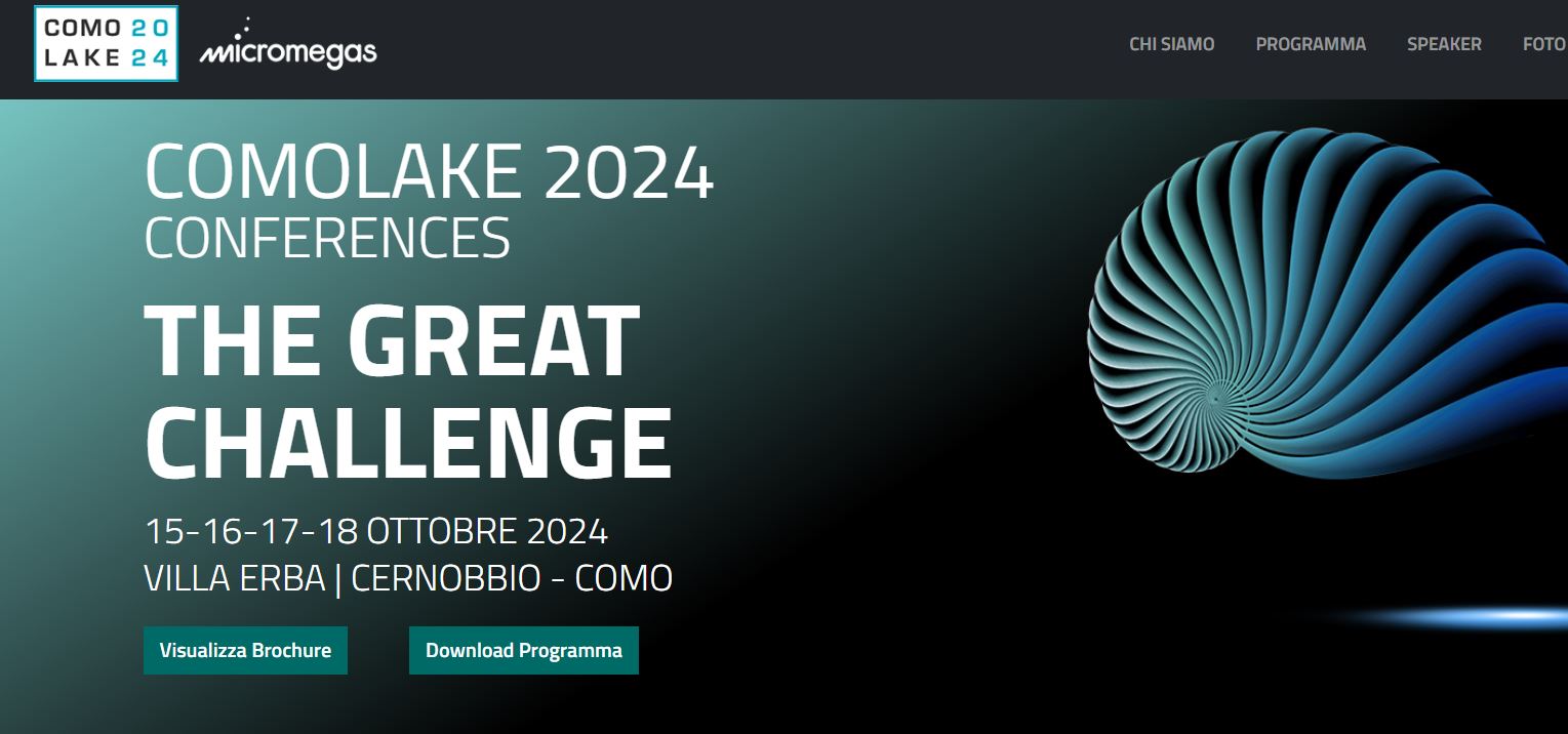 ComoLake 2024, al via a Villa Erba il summit su tecnologia e innovazione digitale