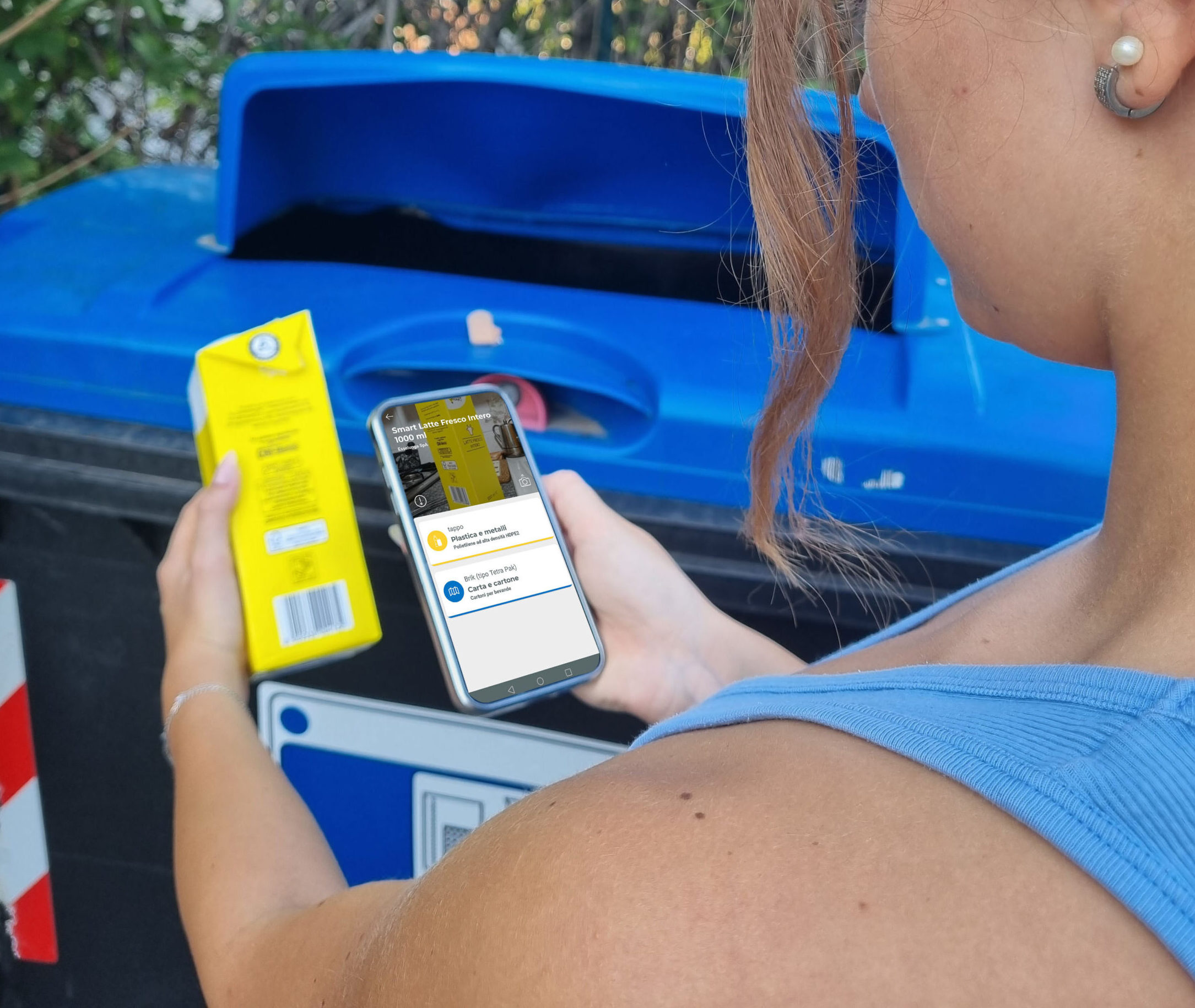 Raccolta differenziata, arriva Junker l’app di Acinque che riconosce i rifiuti e aiuta a smaltirli