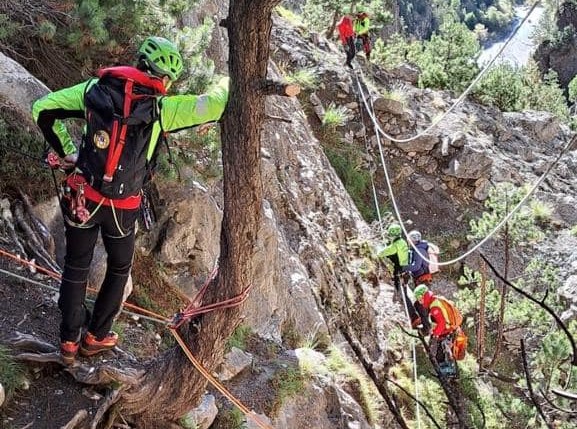 Bloccati sul sentiero “Vecchia Regina”, salvati dal Soccorso alpino