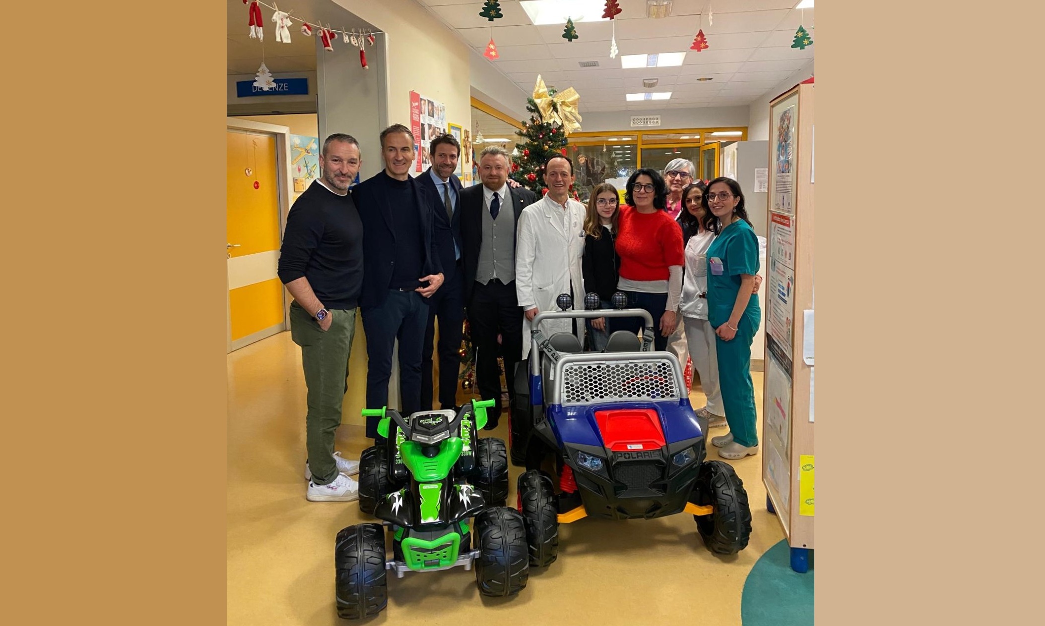 I Lions di Monticello e Zambrotta regalano due veicoli elettrici alla Pediatria dell’ospedale di Erba