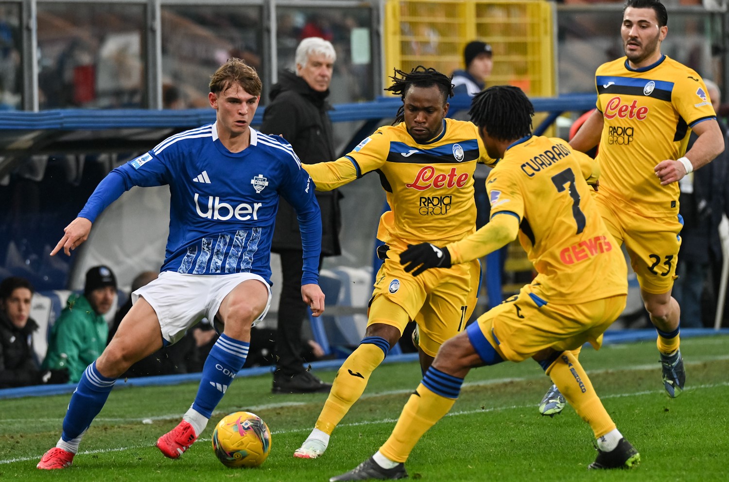 Como-Atalanta 1-2: una doppietta di Retegui regala il successo ai bergamaschi