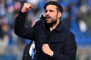 Cesc Fabregas a fine partita (foto Roberto Colombo)