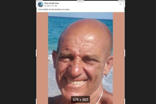 Morto dopo la caduta dal tetto, l’addio a Francesco Ionadi. Donati gli organi