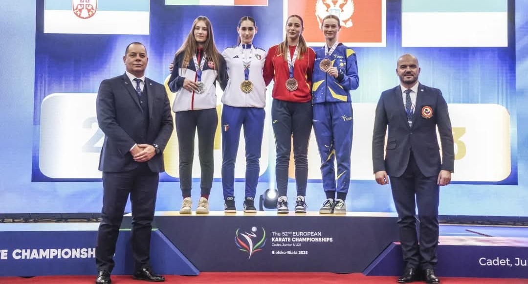 Karate, la comasca Cattaneo vince il titolo europeo