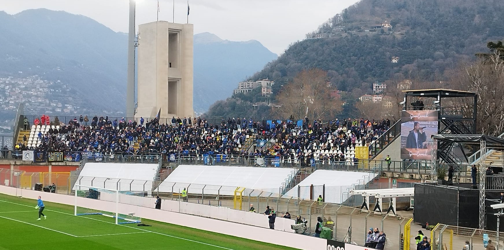 Capienza del Sinigaglia, arriva l’ok: per Como-Napoli 175 posti in più