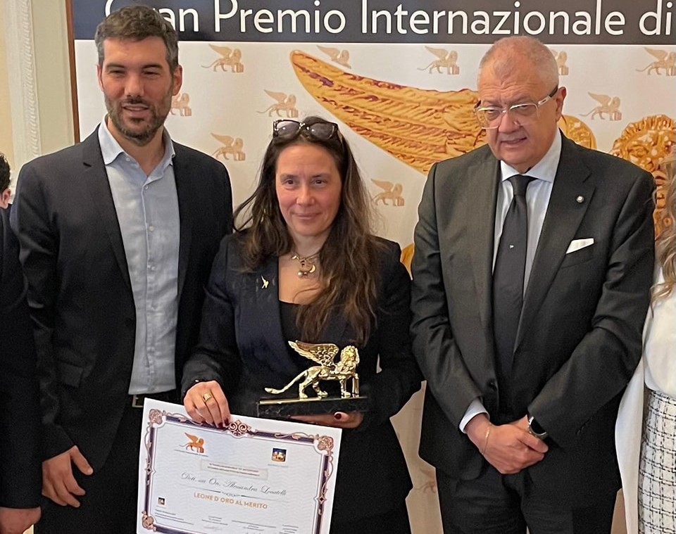 Leone d’Oro al merito, Alessandra Locatelli premiata a Venezia