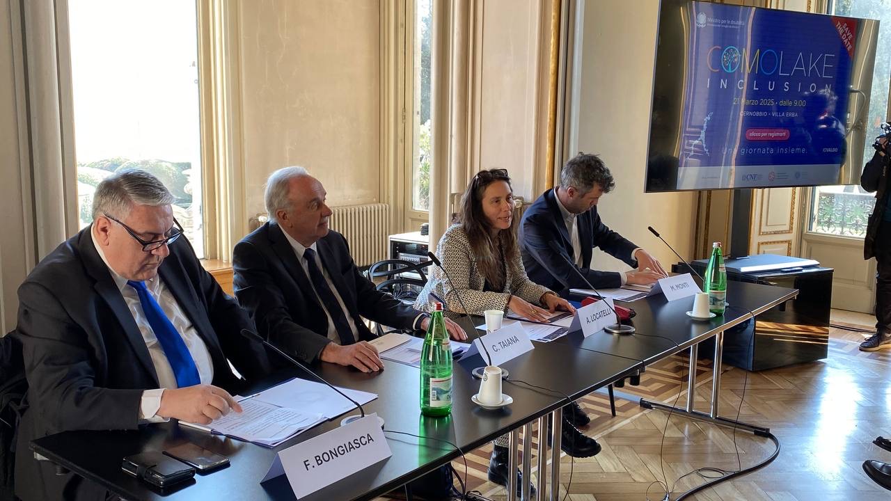 Comolake Inclusion, il 21 marzo l’evento a Cernobbio. Il ministro Locatelli: “Un’occasione per valorizzare le potenzialità di ogni persona”