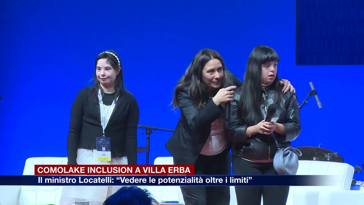 ComoLake Inclusion, il ministro Locatelli: “Costruire un futuro più inclusivo per tutti”
