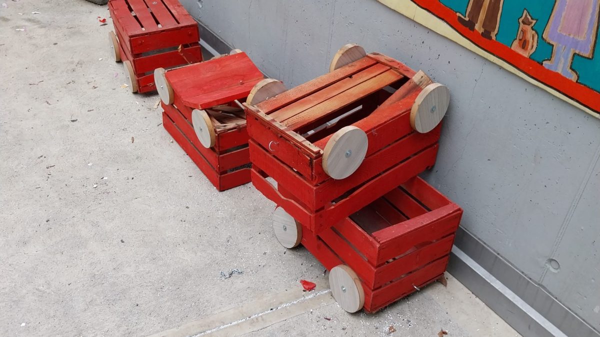 vandali trenino bimbi