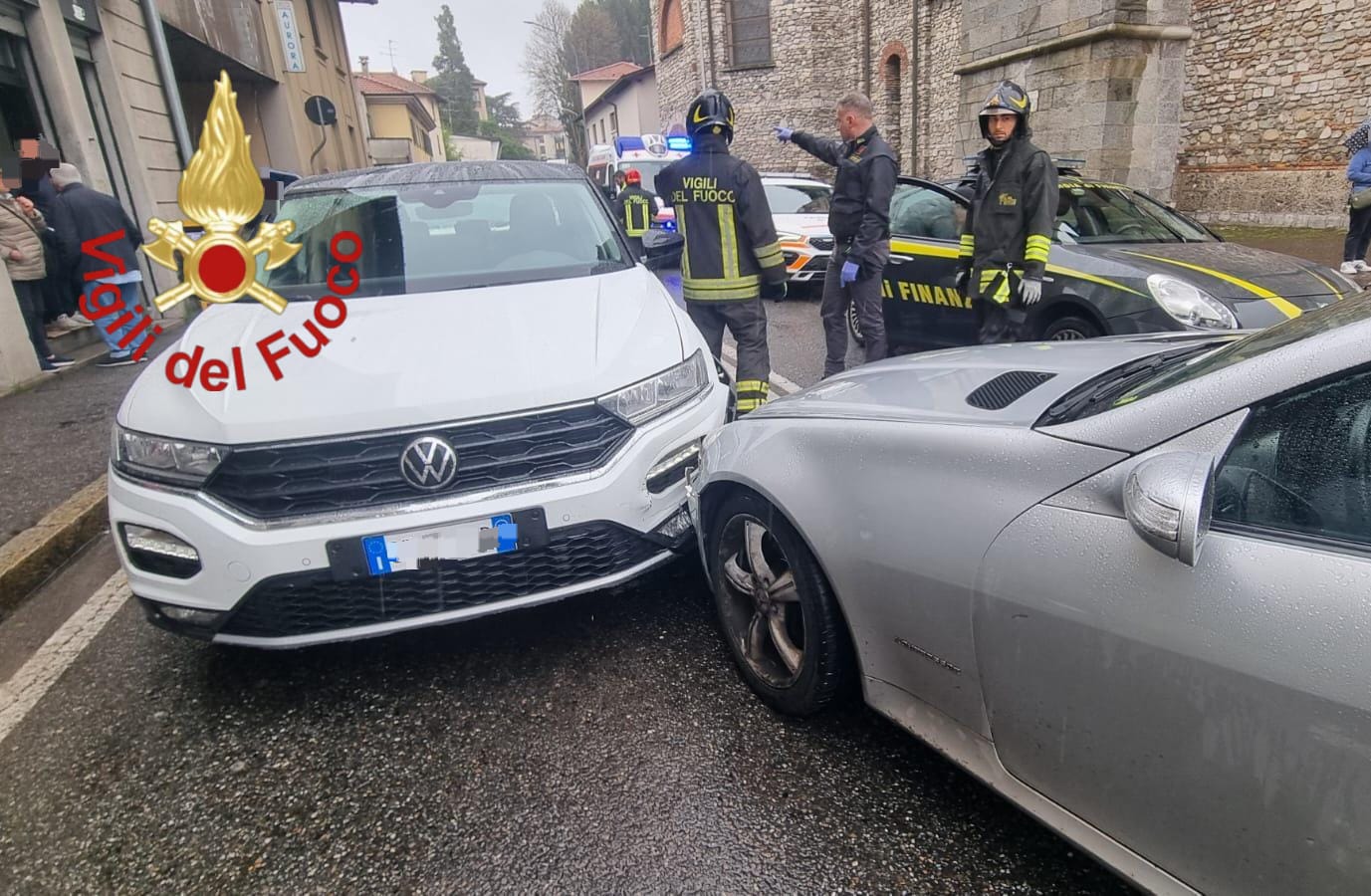 Incidente a Olgiate, 78enne in ospedale in codice rosso