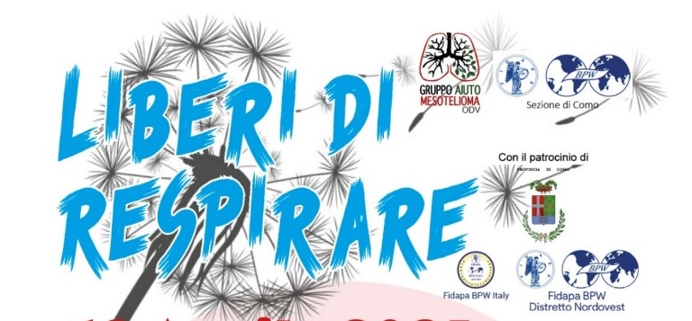 Vittime dell’amianto, il convegno “Liberi di respirare” a Villa Gallia