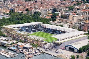 Nuovo stadio e criticità. Gli scontri in un punto, per la questura, “problematico per la sicurezza”