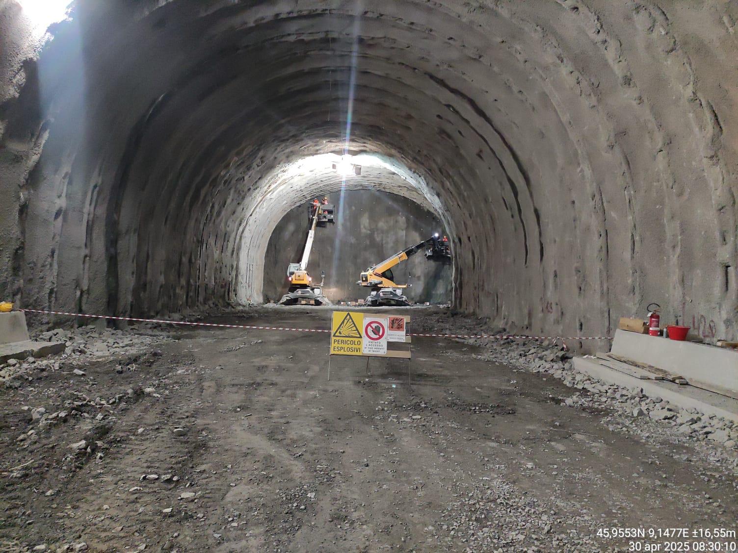 Variante della Tremezzina: dopo l’ultimo stop, lunedì a Colonno ripartono le esplosioni