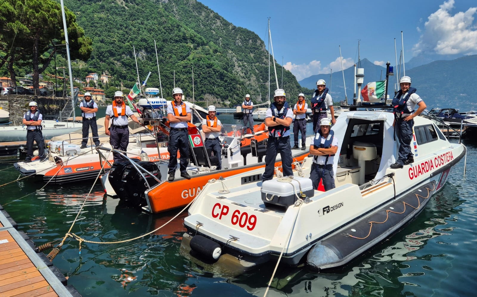 Guardia Costiera sul Lago di Como: operativi 16 militari