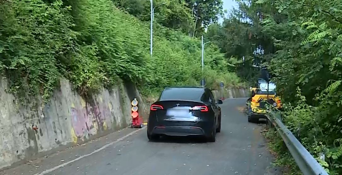 Frana di Civiglio: allerta meteo arancione, richiude la via dei Patrioti