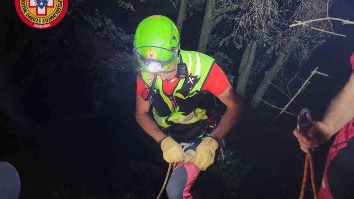 San Primo, quattro escursionisti bloccati in una zona impervia. Intervento del Soccorso Alpino