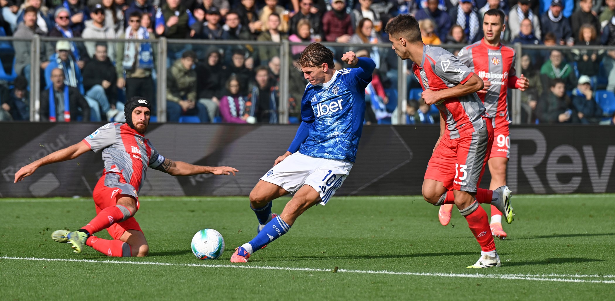 Il derby lombardo fra Como e Cremonese termina in parità