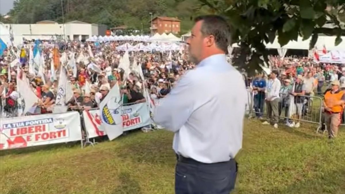 I leghisti comaschi allo storico raduno di Pontida