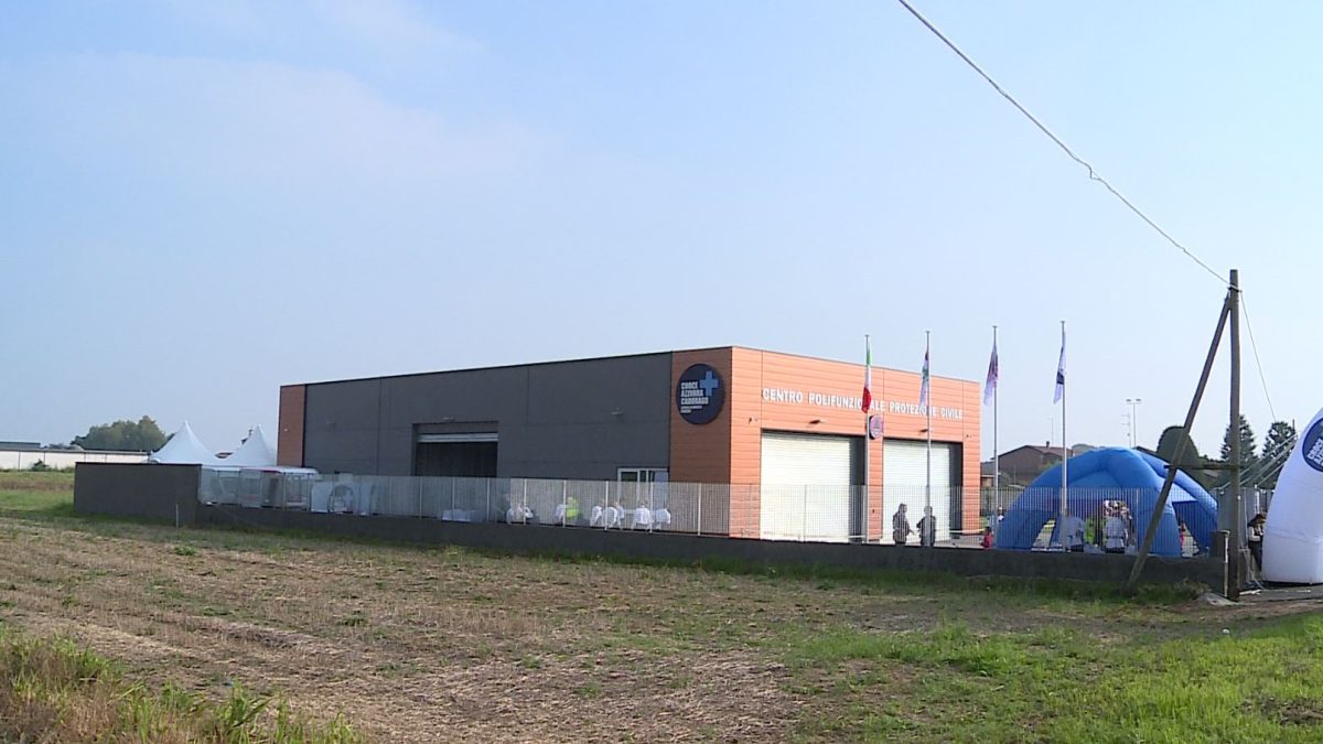 Fenegrò, inaugurato il nuovo Centro polifunzionale di Protezione civile