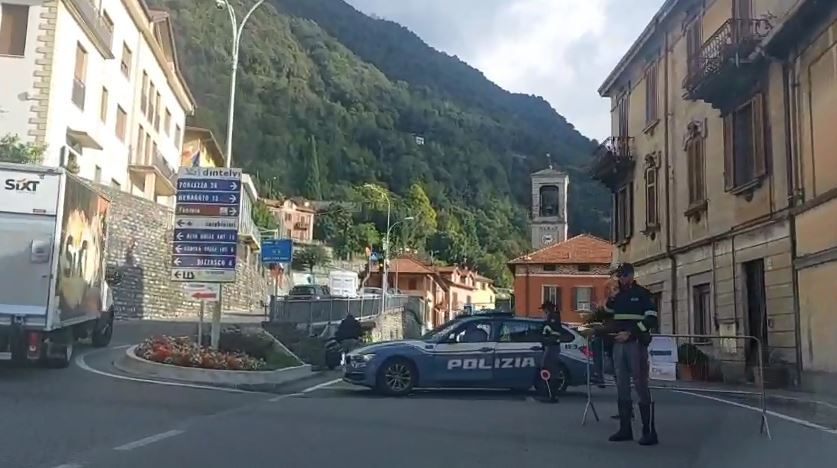 Statale Regina chiusa fino alle 18.30 di oggi tra Argegno e Colonno