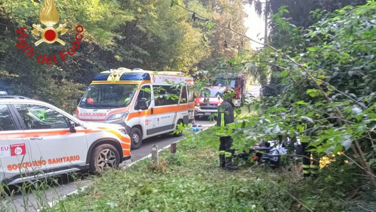 Solbiate con Cagno, incidente in moto. Morto centauro di 65 anni