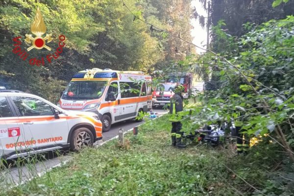 Solbiate con Cagno, incidente in moto. Morto centauro di 65 anni