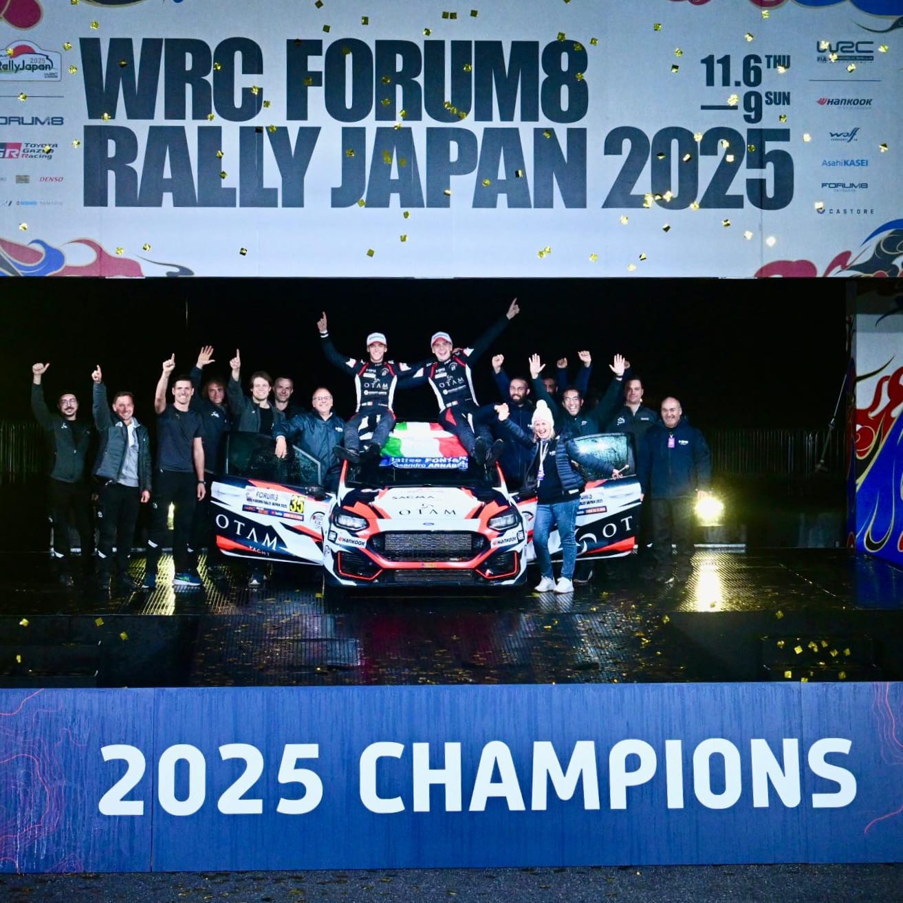 Rally Wrc3, Fontana e Arnaboldi campioni del mondo
