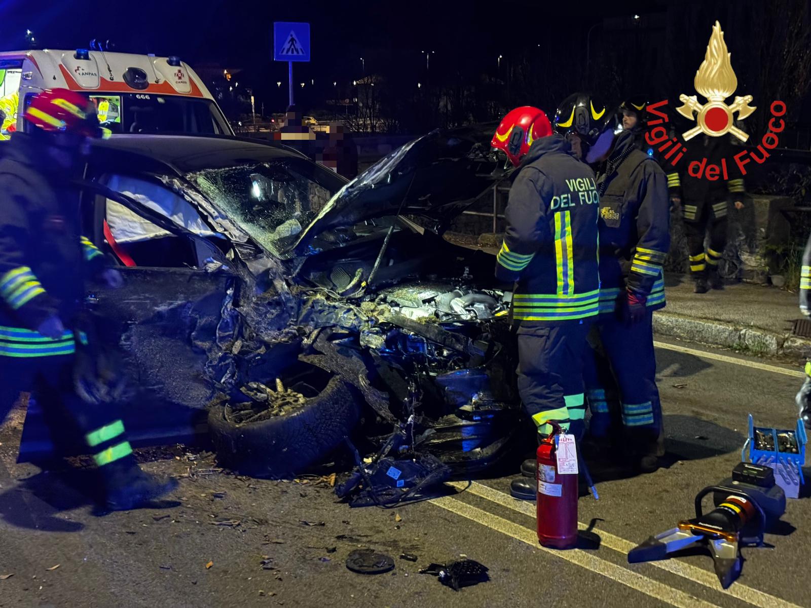 Grave incidente ad Asso, due feriti in ospedale