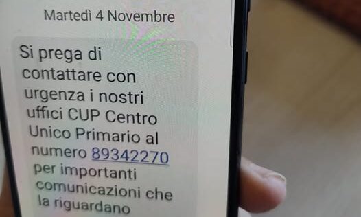 Tentativi di truffa con falsi sms e richiesta di informazioni sanitarie, nuovo caso a Como