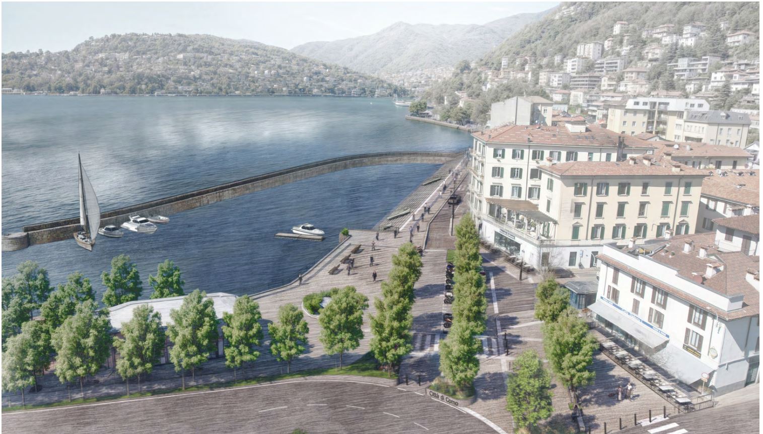 Un milione di euro e 6 mesi di lavori: inizia la rivoluzione di viale Geno. Più spazi pubblici, meno auto e tavolini