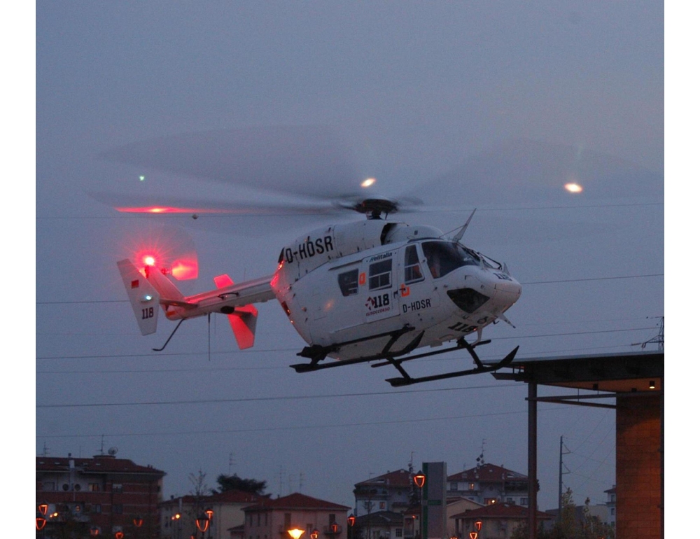 Crans Montana: l’elicottero con Leonardo atterrato al Niguarda