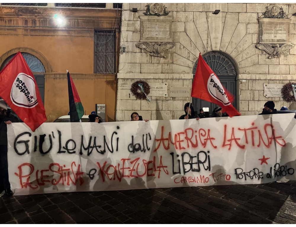 In piazza per il Venezuela ad Ancona, ‘si rispetti il diritto internazionale’