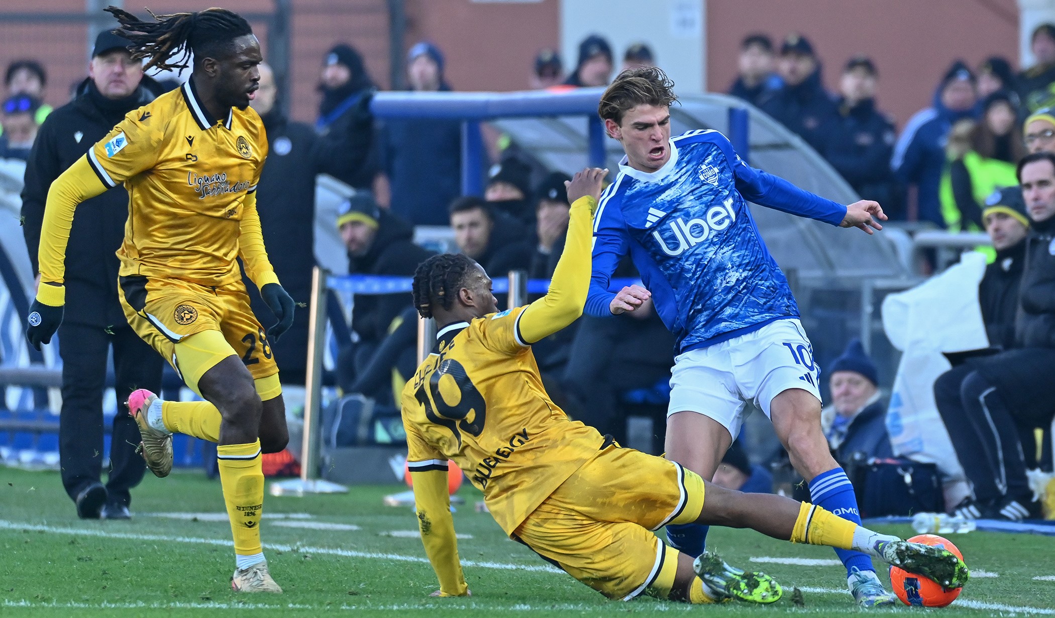 Domani Pisa-Como, Fabregas recupera Diego Carlos. Arbitra Pairetto