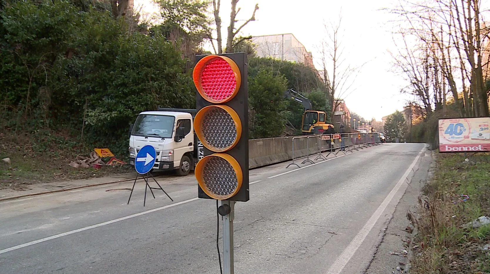 Como, dopo lo smottamento riaperta via Carso a senso unico alternato