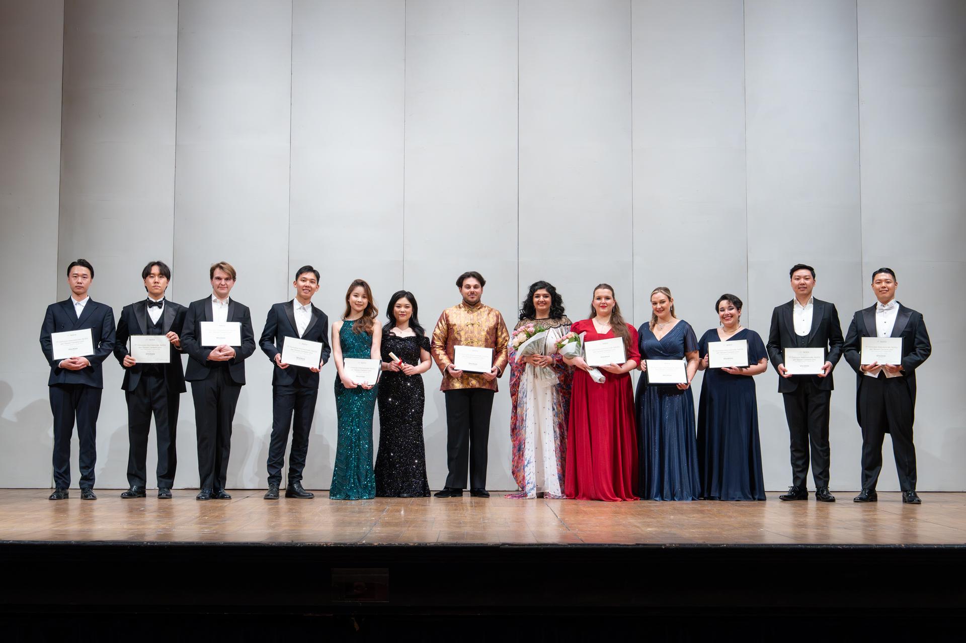 I vincitori del 77° Concorso Internazionale AsLiCo per giovani cantanti lirici